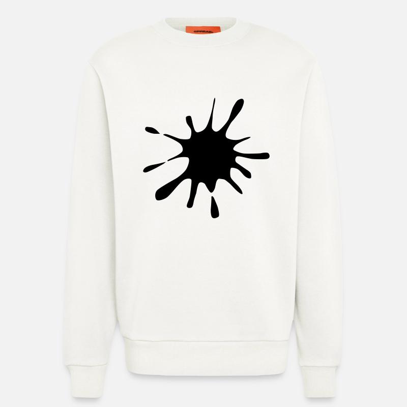 Klecks - Sweatshirt - made by SPREAD  - OFF WHITE