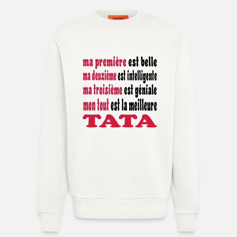Mein TATA - Sweatshirt - made by SPREAD  - OFF WHITE