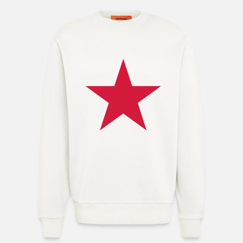 Stern - Sweatshirt - made by SPREAD - OFF WHITE