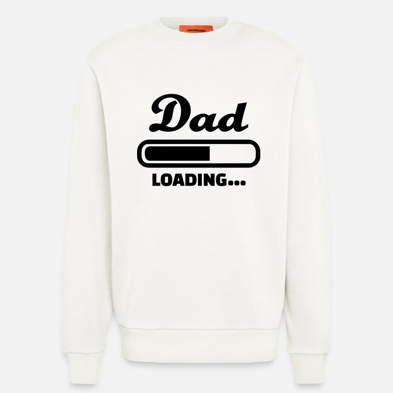 Dad loading - Sweatshirt - made by SPREAD  - OFF WHITE