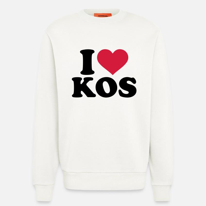 Kos - Sweatshirt - made by SPREAD  - OFF WHITE