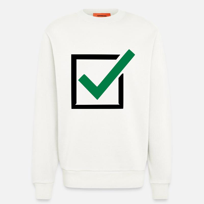 politik - Sweatshirt - made by SPREAD - OFF WHITE