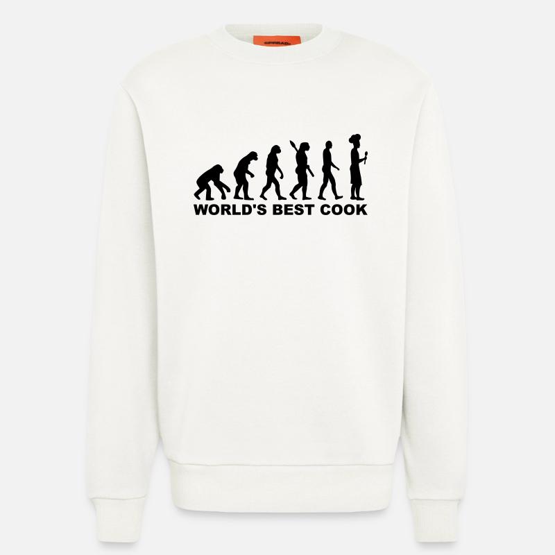 Koch - Sweatshirt - made by SPREAD  - OFF WHITE