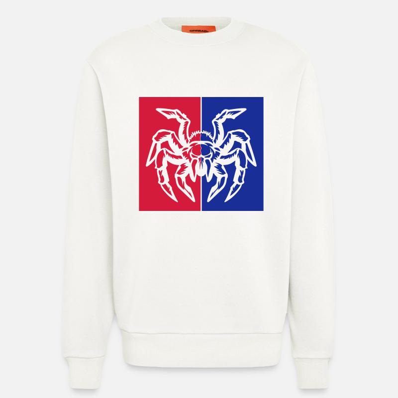 spinne spider - Sweatshirt - made by SPREAD  - OFF WHITE
