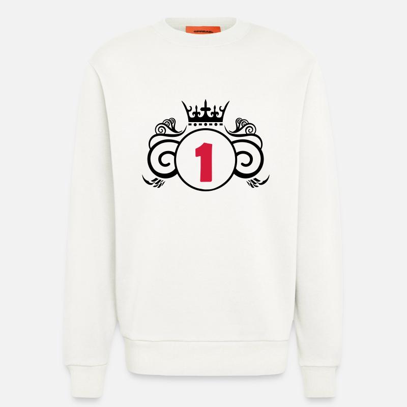 wappen 1 - Sweatshirt - made by SPREAD  - OFF WHITE
