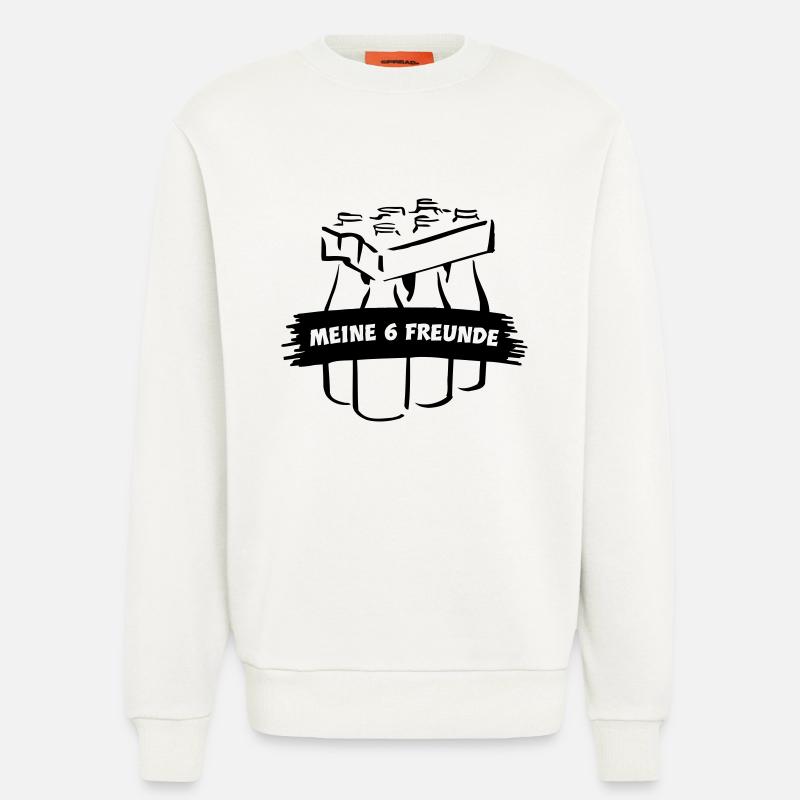 Freunde - Sweatshirt - made by SPREAD  - OFF WHITE