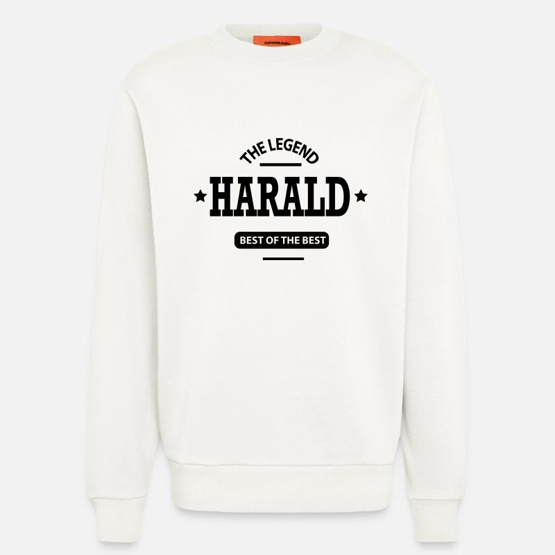 harald - Sweatshirt - made by SPREAD - OFF WHITE