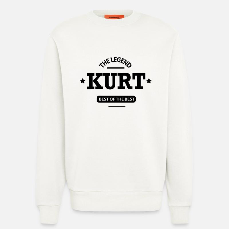 kurt - Sweatshirt - made by SPREAD  - OFF WHITE