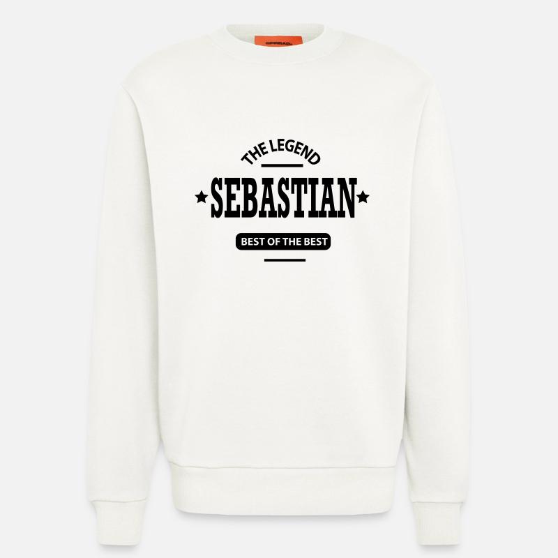 sebastian - Sweatshirt - made by SPREAD  - OFF WHITE