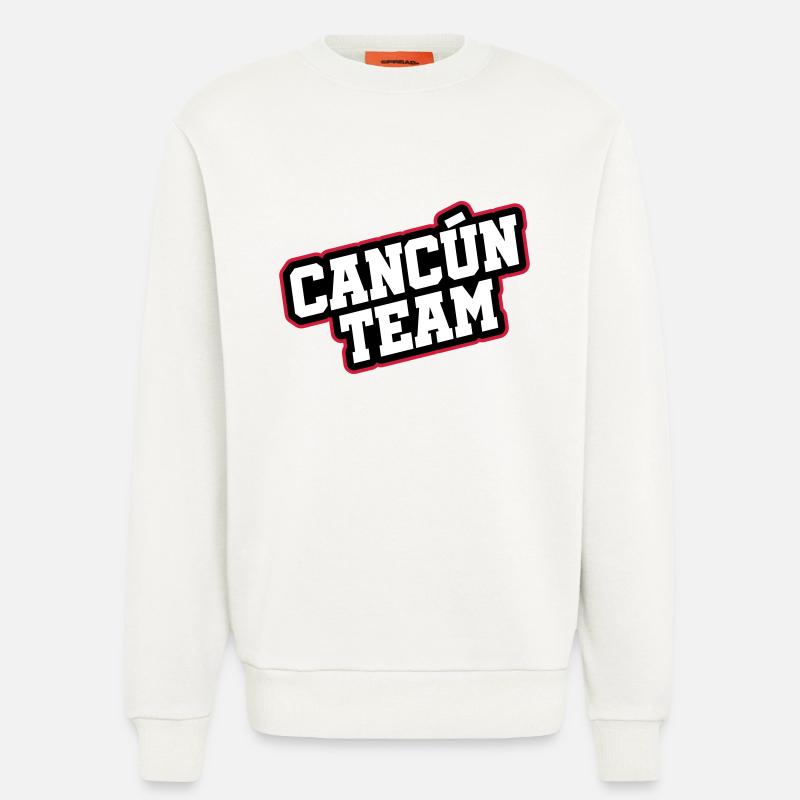 L’équipe de Cancún - Sweat bio décontracté fabriqué en UE - OFF WHITE