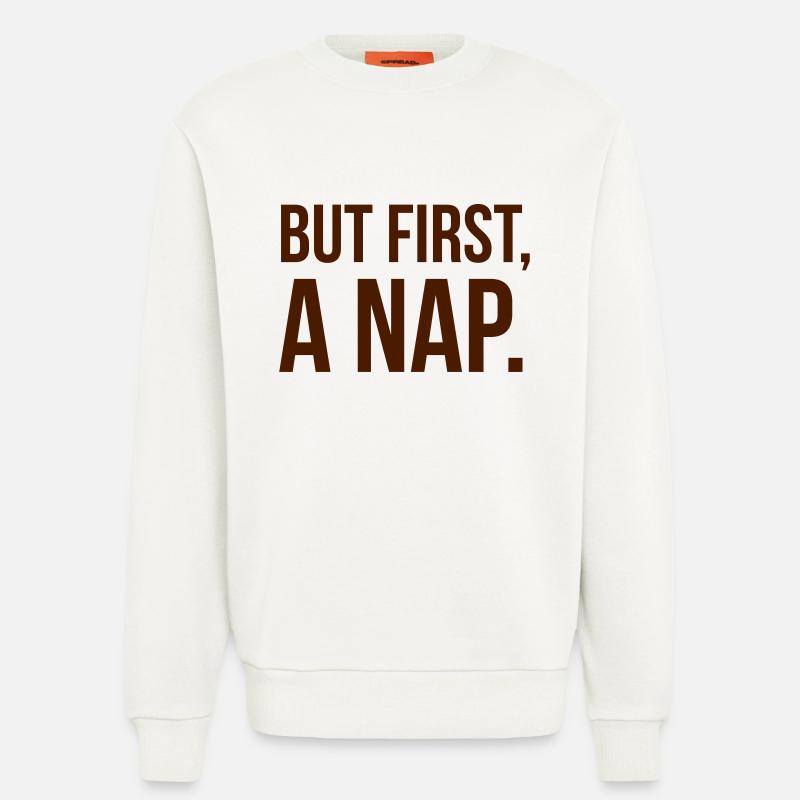 But first a NAP - Sweat bio décontracté fabriqué en UE - OFF WHITE