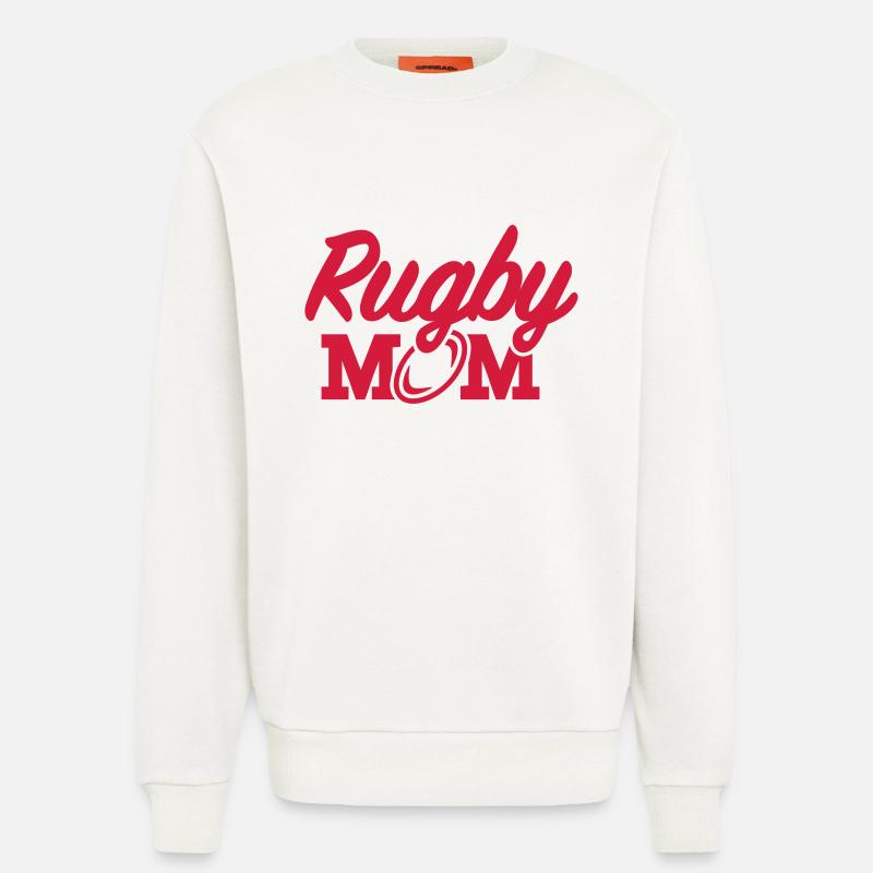 Rugby - Sweatshirt - made by SPREAD  - OFF WHITE