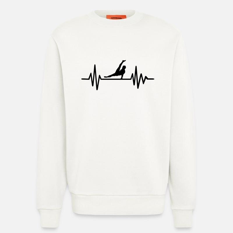 Turnen - Sweatshirt - made by SPREAD  - OFF WHITE