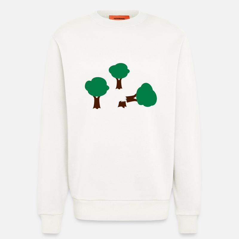 Baum - Sweatshirt - made by SPREAD  - OFF WHITE