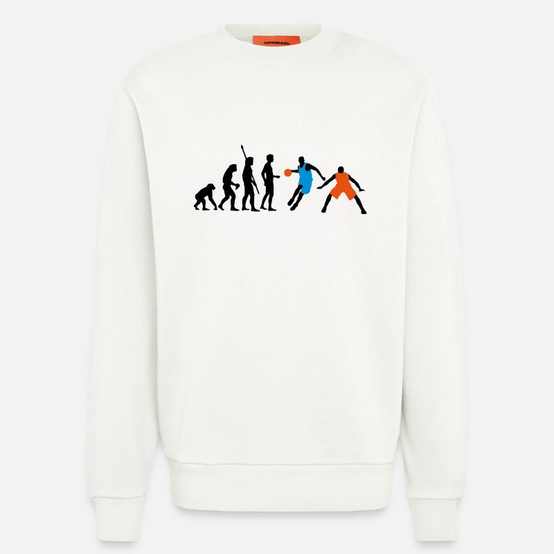 evolution_basketball_072011_h_3c - Sweatshirt - made by SPREAD  - OFF WHITE