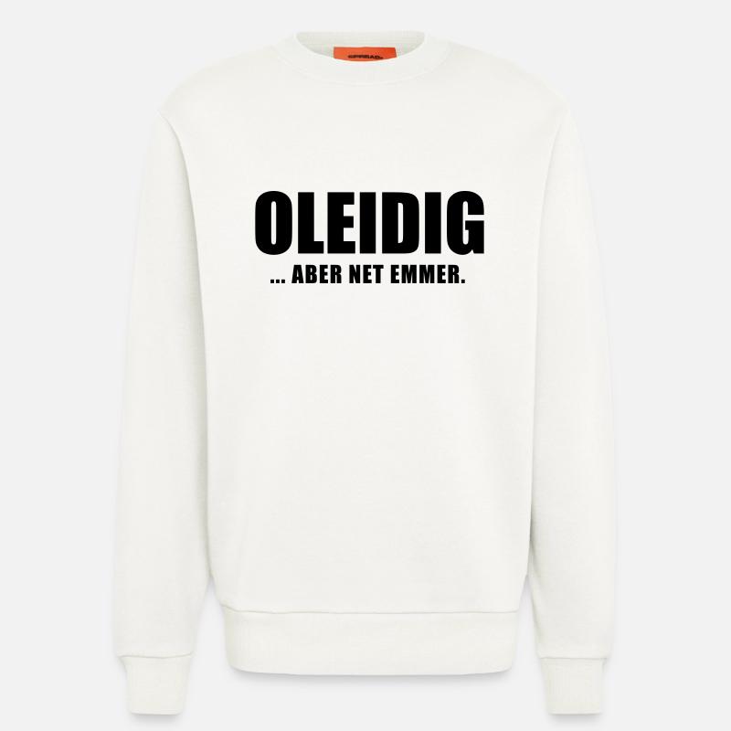 Oleidig - Sweatshirt - made by SPREAD  - OFF WHITE
