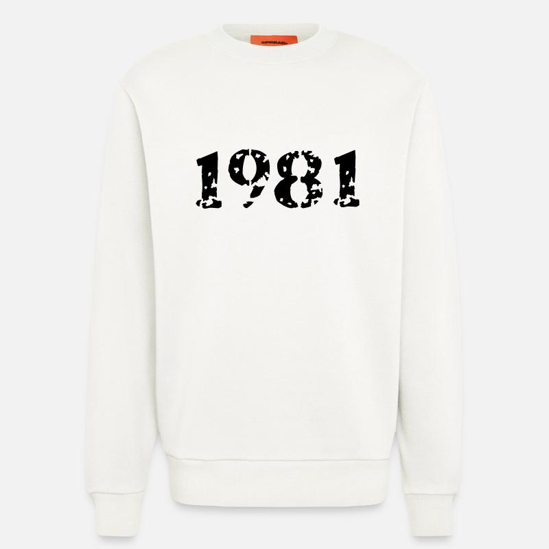 1981 - Sweatshirt - made by SPREAD  - OFF WHITE