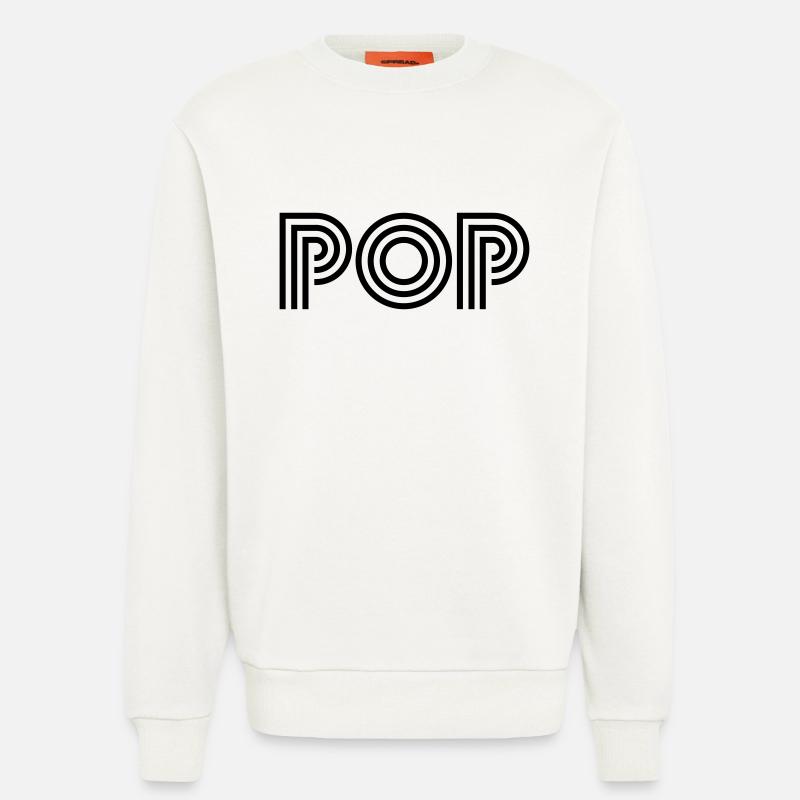 pop - Sweatshirt - made by SPREAD  - OFF WHITE