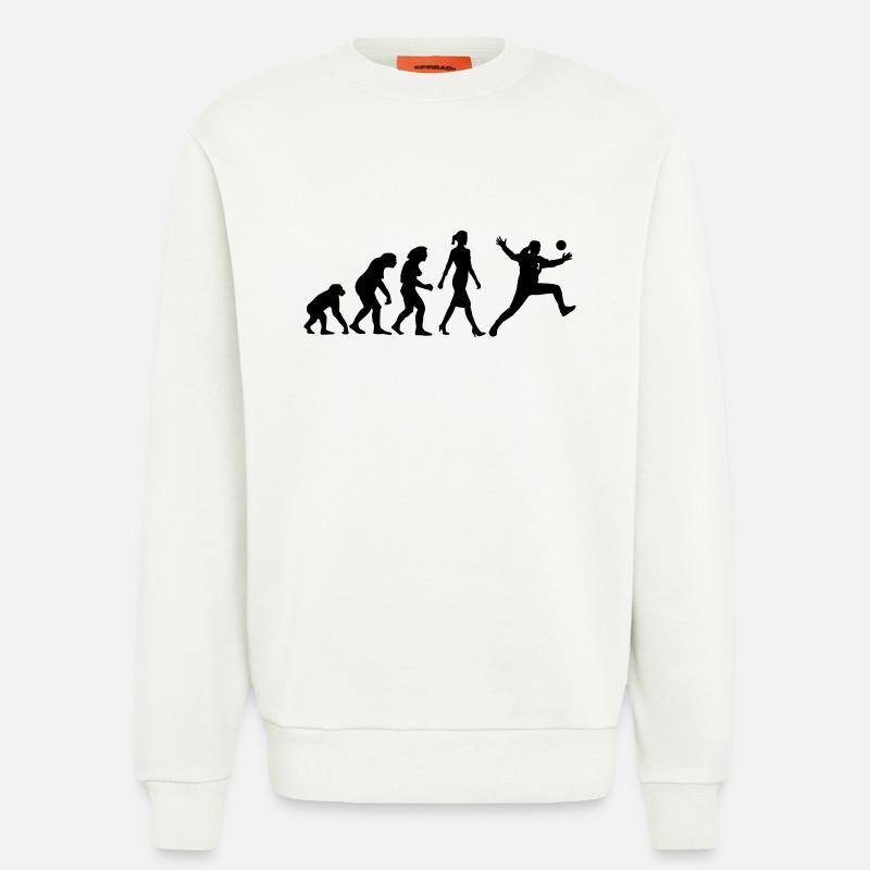 Evolution Handball Torhueterin - Sweatshirt - made by SPREAD  - OFF WHITE