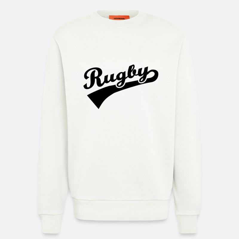 Rugby - Sweatshirt - made by SPREAD  - OFF WHITE