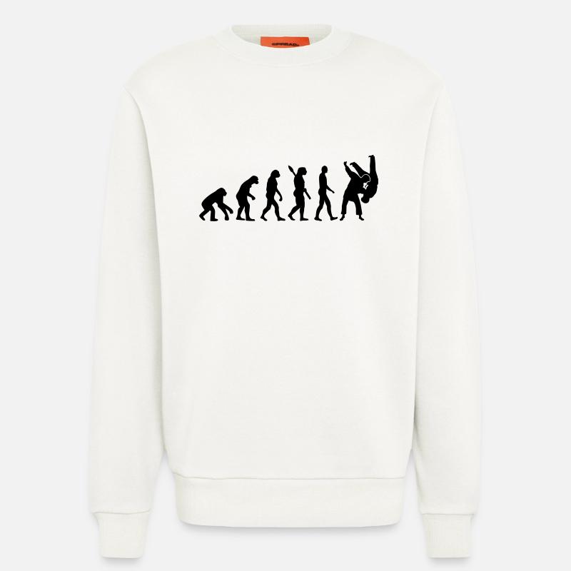 Judo - Sweatshirt - made by SPREAD - OFF WHITE