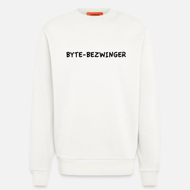 Byte-Bezwinger - Sweatshirt - made by SPREAD  - OFF WHITE