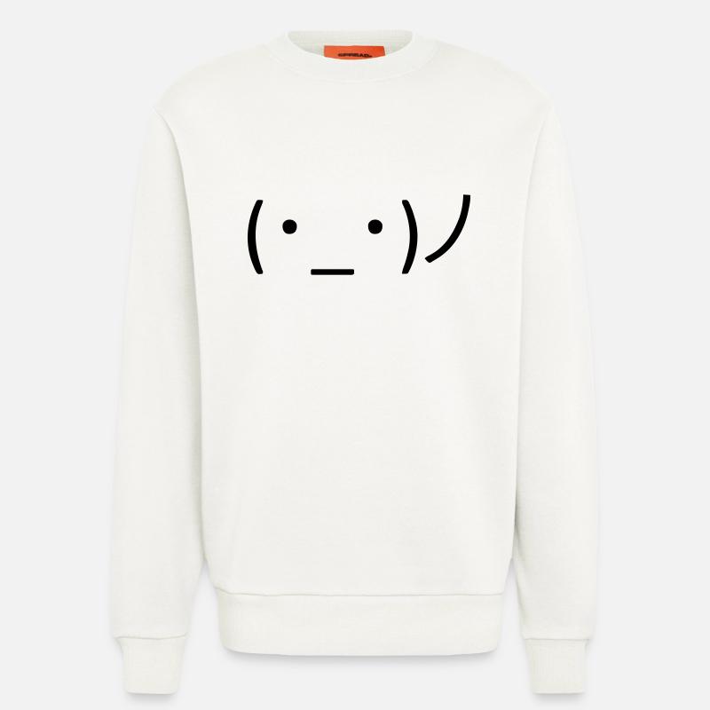 Dites simplement bonjour ! 👋 - Sweat bio décontracté fabriqué en UE - OFF WHITE
