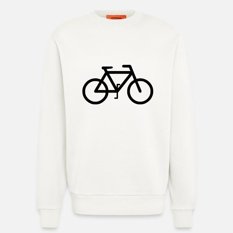 Fahrrad - Sweatshirt - made by SPREAD  - OFF WHITE