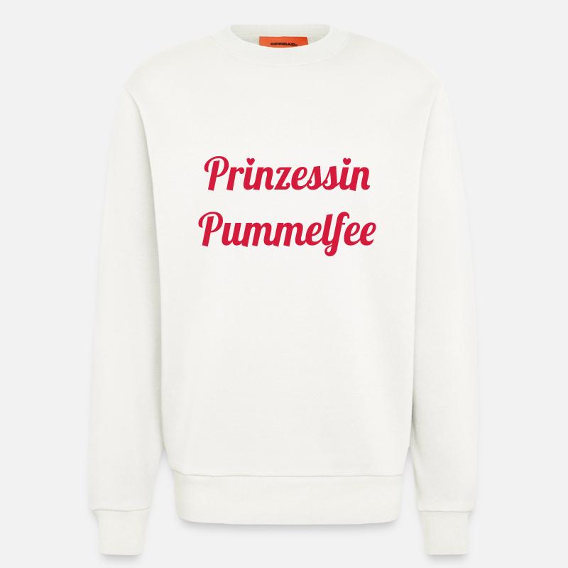 Prinzessin Pummelfee - Sweatshirt - made by SPREAD  - OFF WHITE