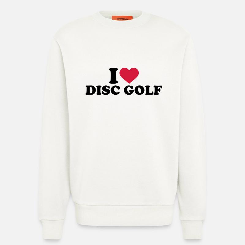 Disc golf - Sweatshirt - made by SPREAD  - OFF WHITE