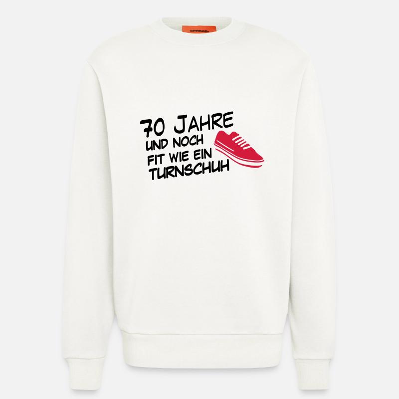 70 sneaker - Sweatshirt - made by SPREAD  - OFF WHITE