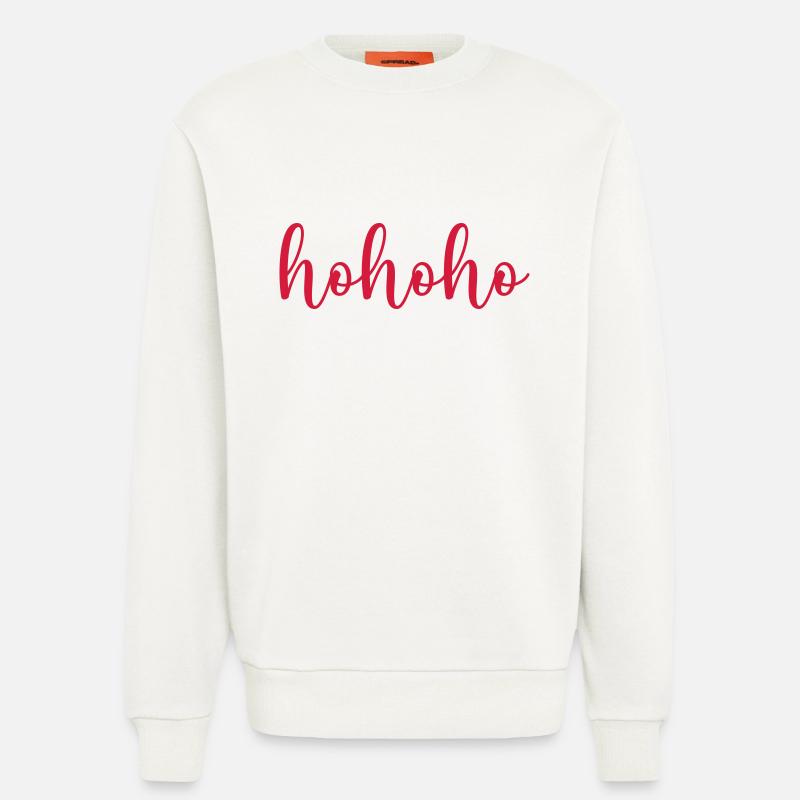hohoho - Sweat bio décontracté fabriqué en UE - OFF WHITE