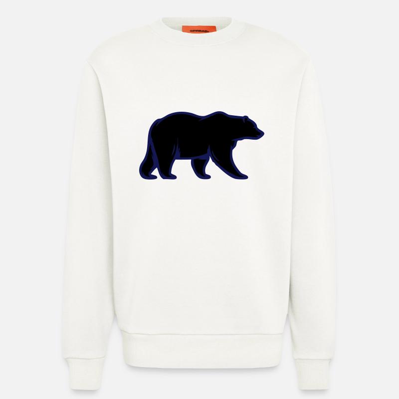 bär - Sweatshirt - made by SPREAD  - OFF WHITE
