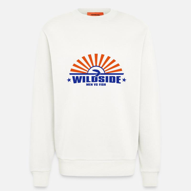 wildside_2c - Sweatshirt - made by SPREAD  - OFF WHITE