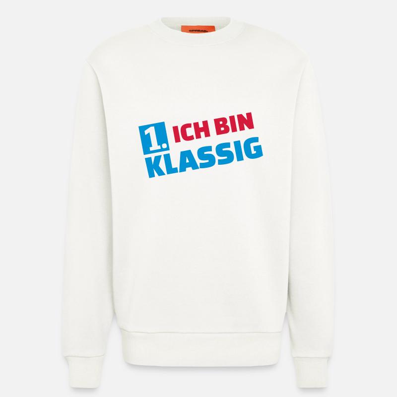 Erstklassig - Sweatshirt - made by SPREAD  - OFF WHITE