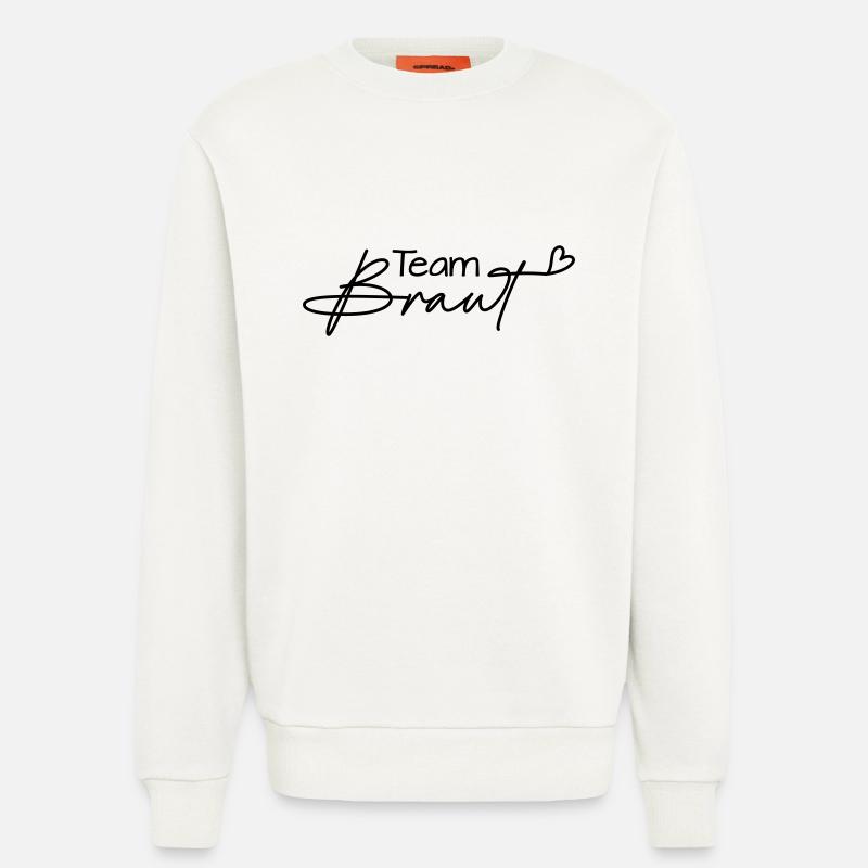 Team Braut - Sweatshirt - made by SPREAD  - OFF WHITE