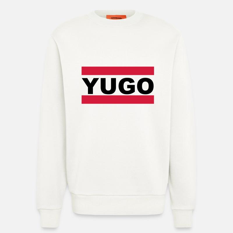 yugo - Sweatshirt - made by SPREAD  - OFF WHITE