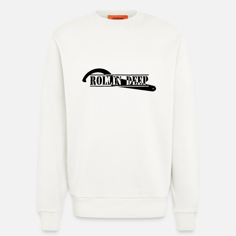 ROLLINDEEP - Sweatshirt - made by SPREAD  - OFF WHITE