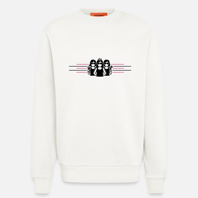 Bachelorette Party Mädchen - Sweatshirt - made by SPREAD  - OFF WHITE