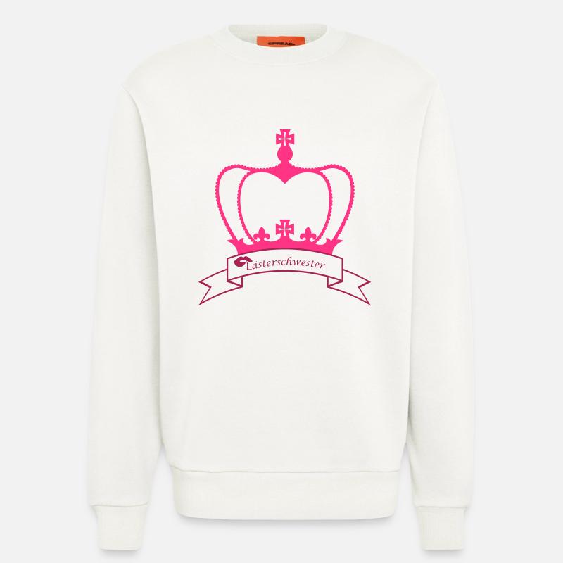 Lästerschwester - Sweatshirt - made by SPREAD - OFF WHITE