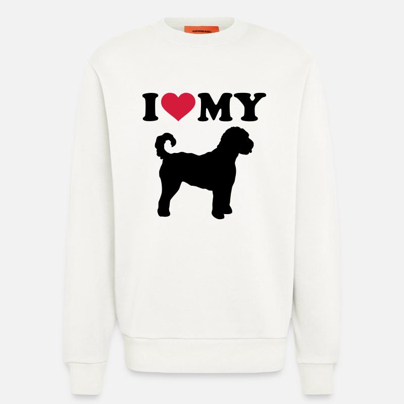Labradoodle - Sweatshirt - made by SPREAD  - OFF WHITE