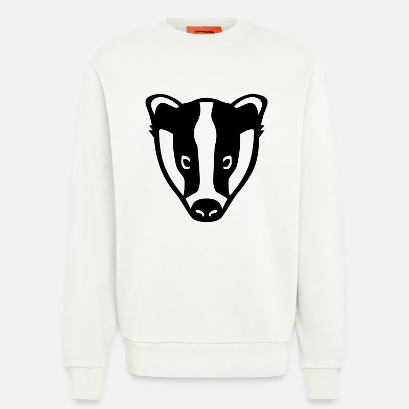 Dachs - Sweatshirt - made by SPREAD  - OFF WHITE