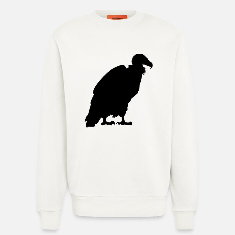 Geier - Sweatshirt - made by SPREAD  - OFF WHITE