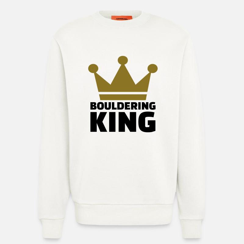 Bouldern - Sweatshirt - made by SPREAD  - OFF WHITE