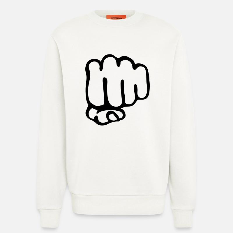 Faust - Sweatshirt - made by SPREAD  - OFF WHITE