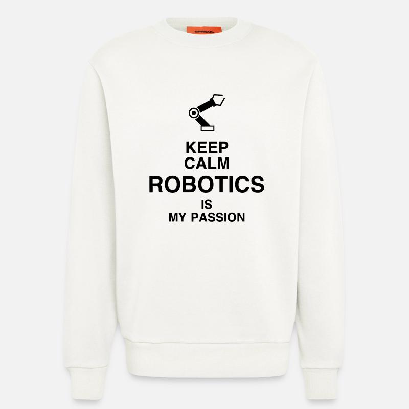 Robotik / Roboter / Robot / Robotics - Sweatshirt - made by SPREAD  - OFF WHITE