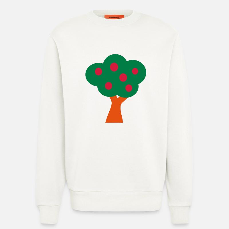 Apfelbaum Baum - Sweatshirt - made by SPREAD  - OFF WHITE