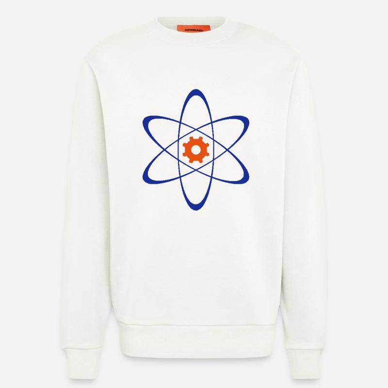 Fachschaft Physik+Technik Uni DuE - Sweatshirt - made by SPREAD  - OFF WHITE
