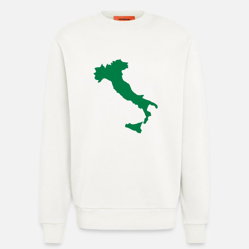 Italien - Sweatshirt - made by SPREAD  - OFF WHITE
