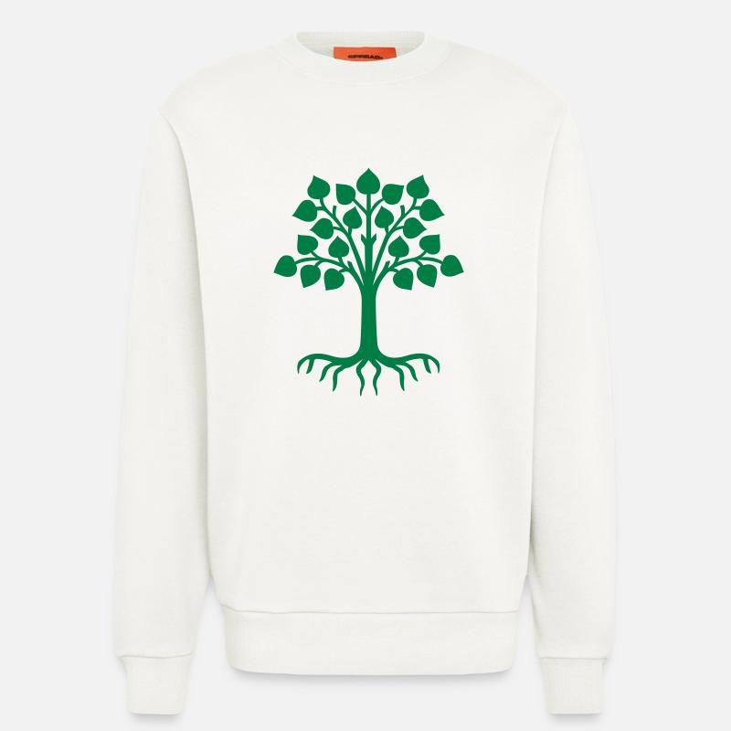 Baum Wald Natur - Sweatshirt - made by SPREAD  - OFF WHITE
